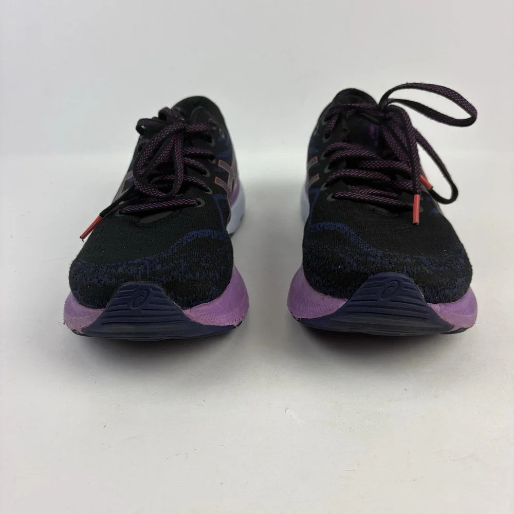 Asics Gel-Kayano 29 Running Shoes Womens Size 8 Black Purple Training